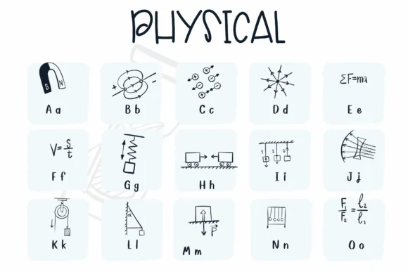 Physical by Sirinart — Dingbats Font — thumbnail 2