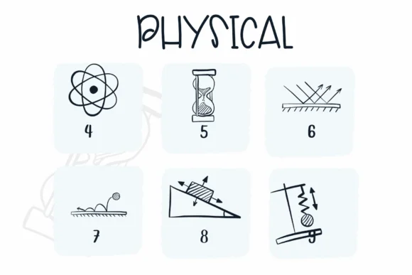 Physical by Sirinart — Dingbats Font — thumbnail 4