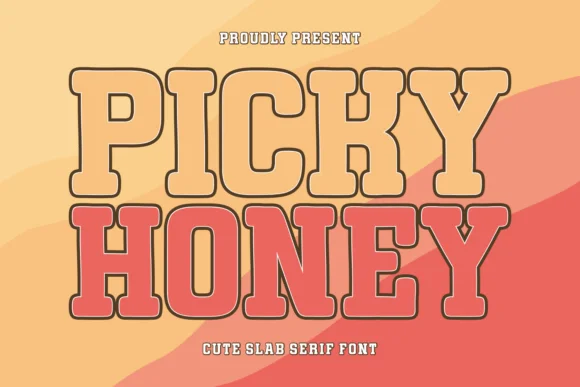 Picky Honey by Ade (7NTypes) — Slab Serif Font