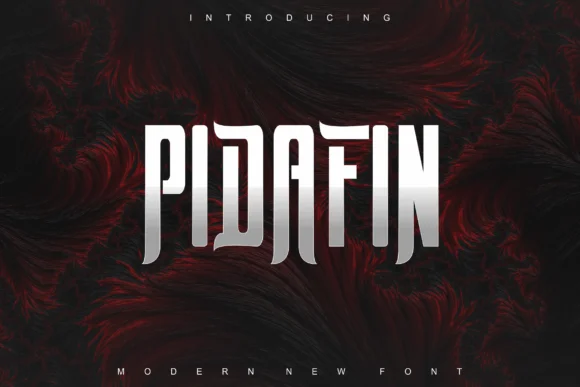Pidafin by kalingga.albert — Slab Serif Font