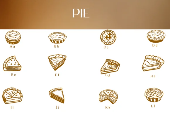 Pie by Heartcraft Atelier — Dingbats Font — thumbnail 2