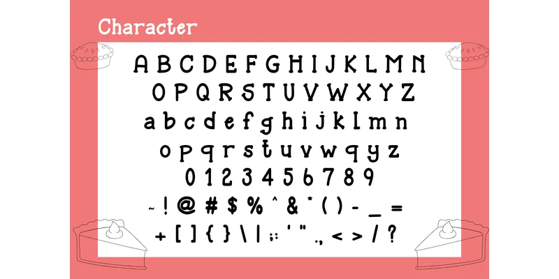 Pie Cherry Font by CraftedType Studio — Sans Serif Font — thumbnail 6