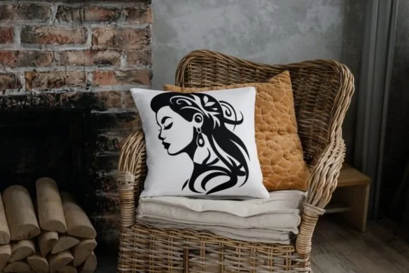 Pin-up Tribal Girl by MOMAT THIRTYONE — Dingbats Font — thumbnail 6