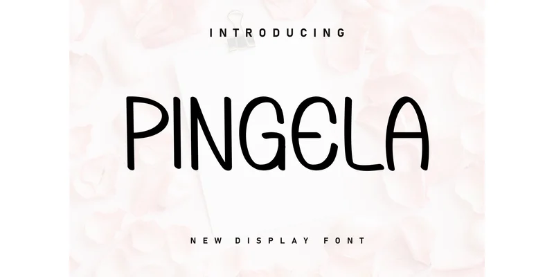 Pingela Font by Berkah Shop — Display Font