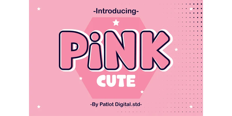 Pink Cute Font by Patlot Digital.Studio — Display Font
