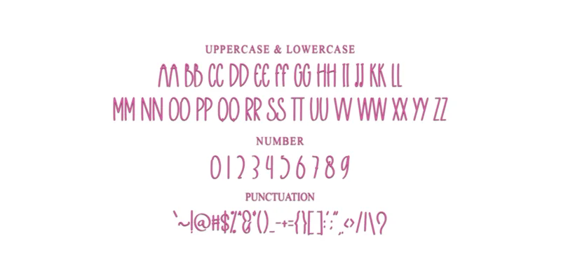 Pink Sample Font by PiPi Creative — Display Font — thumbnail 3