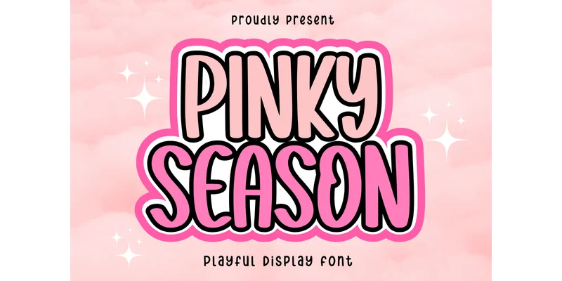 Pinky Season Font by Minimalist Eyes — Display Font