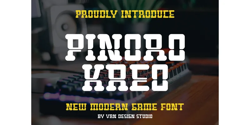 Pinoro Kaeo Font by vandesignstd — Display Font