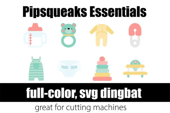 Pipsqueaks Firsts by Illustration Ink — Color Fonts Font