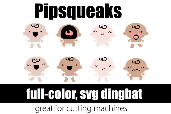 Pipsqueaks by Illustration Ink — Color Fonts Font