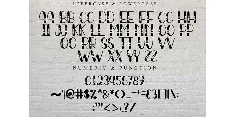 Place Love Font by PiPi Creative — Display Font — thumbnail 7