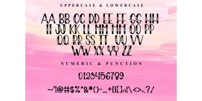 Place Love Font by PiPi Creative — Display Font — thumbnail 7