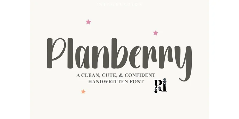 Planberry Font by PiPi Creative — Display Font