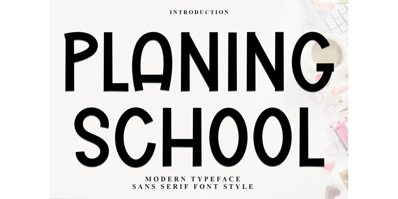 Planing School Font by Inermedia STUDIO — Sans Serif Font