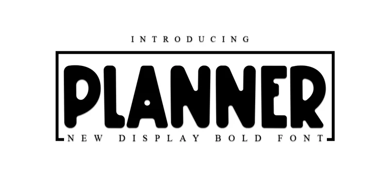 Planner Font by PAYJHOshop — Display Font