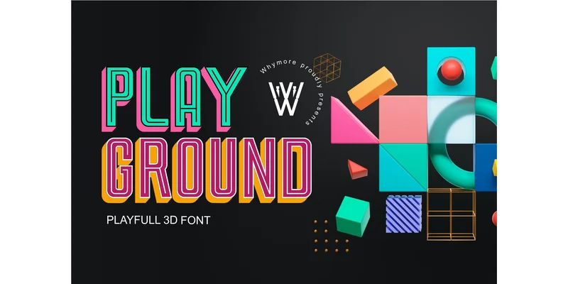 Play Ground Font by Whymore — Display Font