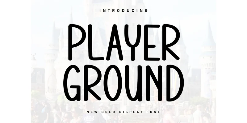 Player Ground Font by Berkah Shop — Display Font