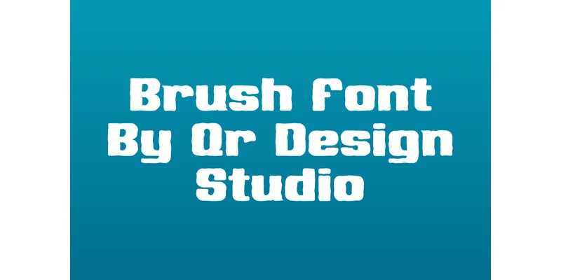 Player Klotens Brush Font by qrdesignstd — Display Font — thumbnail 5