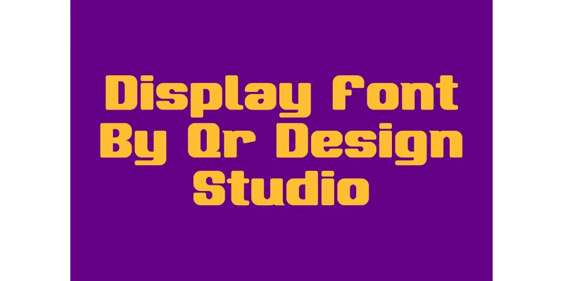 Player Klotens Font by qrdesignstd — Display Font — thumbnail 4