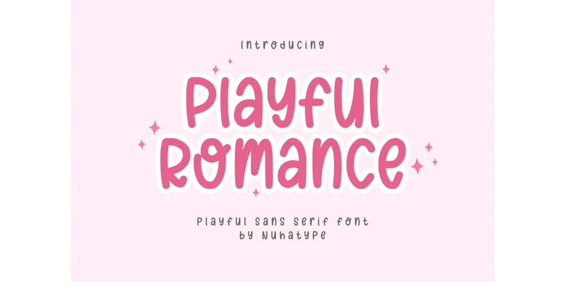 Playful Romance Font by Nuhatype — Sans Serif Font