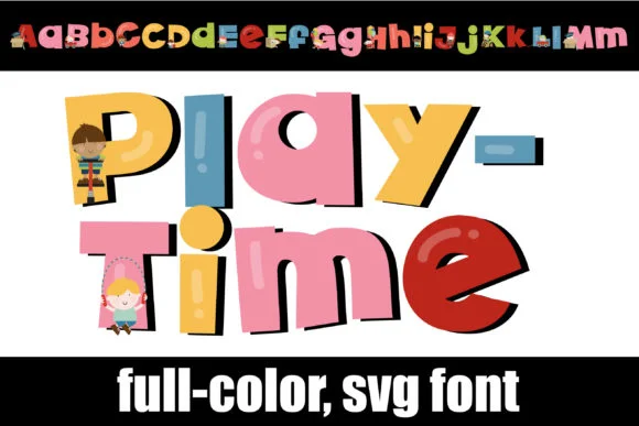 Playtime by Illustration Ink — Color Fonts Font