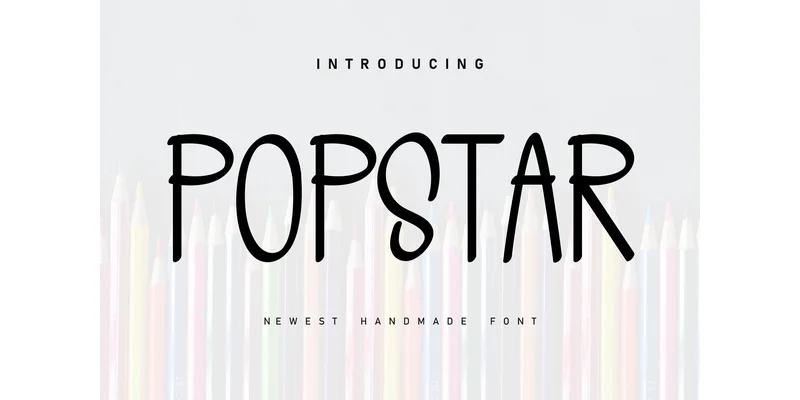 Popstar Font by Berkah Shop — Display Font