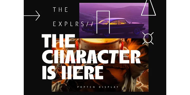 Popten Display Font by SiwoxS — Display Font — thumbnail 3