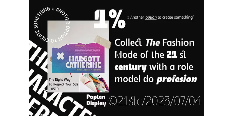 Popten Display Font by SiwoxS — Display Font — thumbnail 5