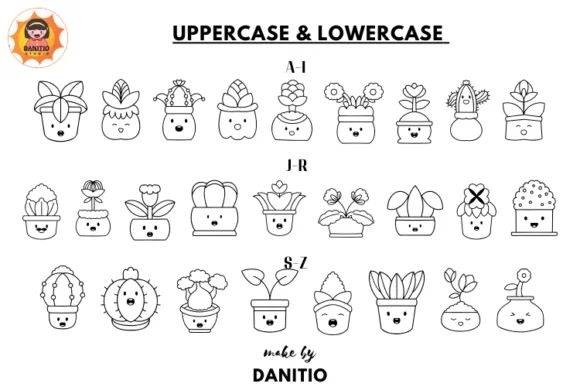 Potted Plants by danita.kukkai — Dingbats Font — thumbnail 2