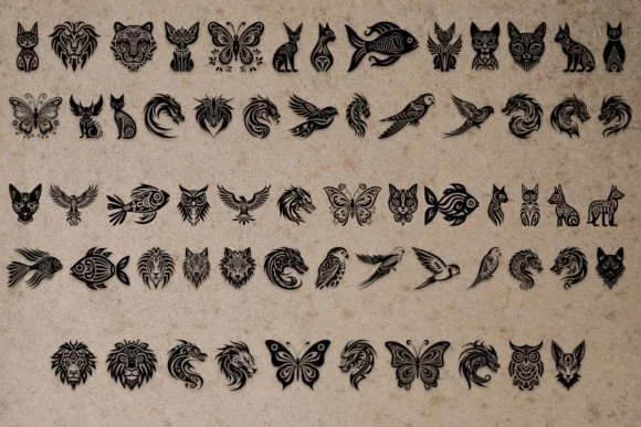 Powerful Animal Tribal by MOMAT THIRTYONE — Dingbats Font — thumbnail 2