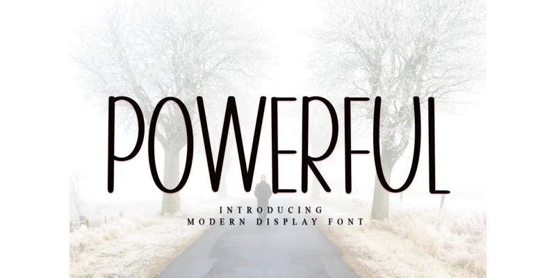 Powerful Font by PiPi Creative — Sans Serif Font