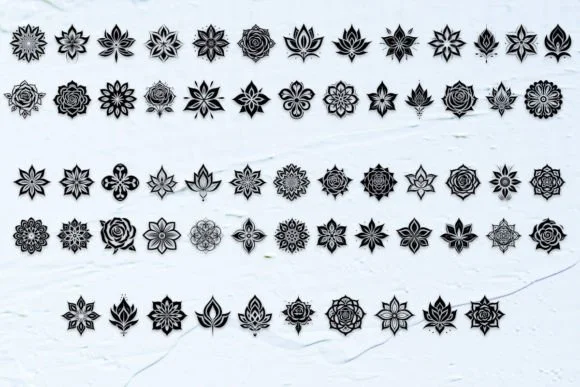 Powerful Geometric by MOMAT THIRTYONE — Dingbats Font — thumbnail 2