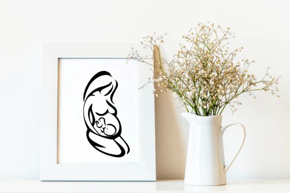 Pregnant Mother by Nongyao — Dingbats Font — thumbnail 5