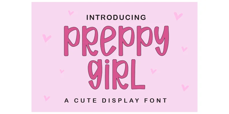 Preppygirl Font by Riya Studio — Display Font