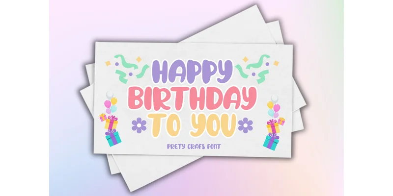 Prety Crafs Font by Sakti Avellin — Display Font — thumbnail 6