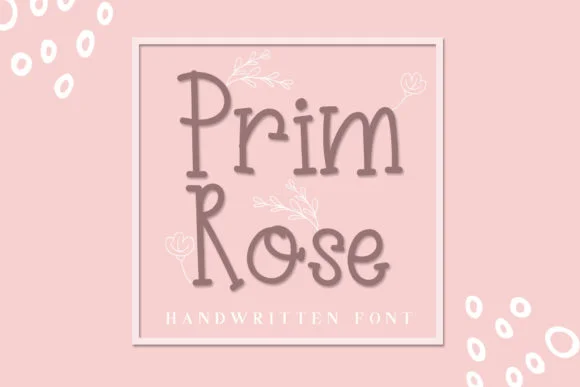 Prim Rose by dmletter31 — Slab Serif Font
