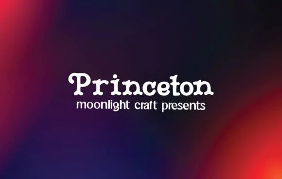 Princeton by moonlight craft — Slab Serif Font