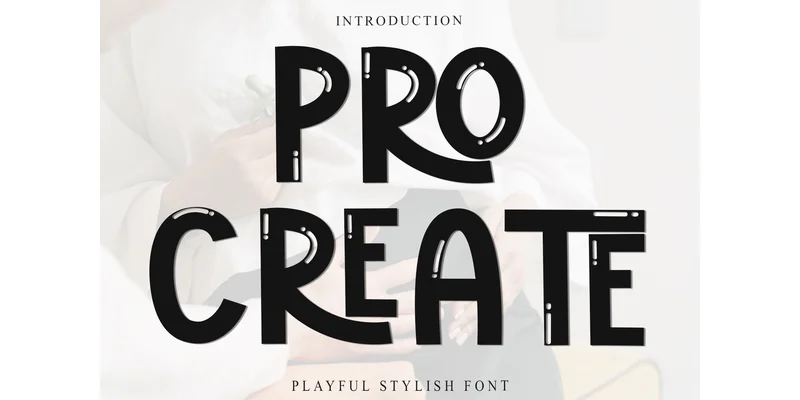 Pro Create Font by Inermedia STUDIO — Display Font