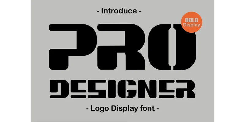 Pro Designer Font by Patlot Digital.Studio — Display Font