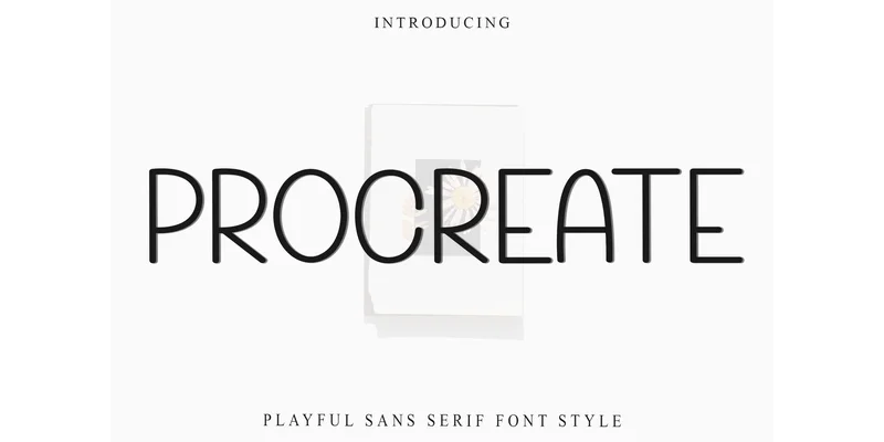 Procreate Font by FreshTypeINK — Sans Serif Font
