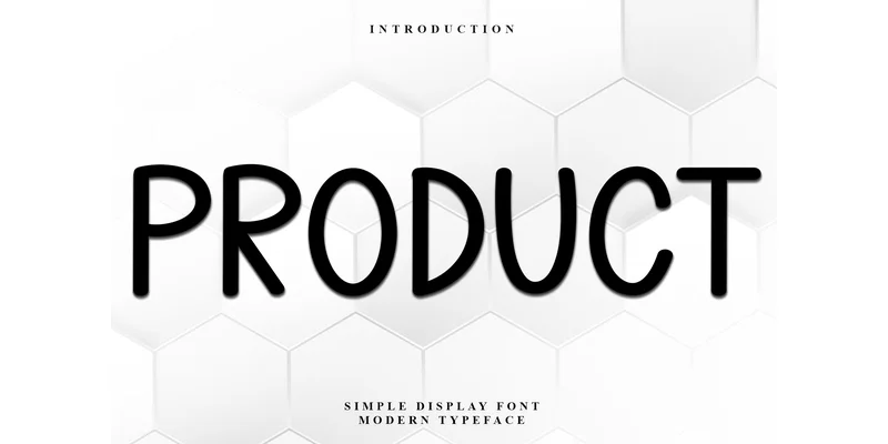 Product Font by FreshTypeINK — Display Font