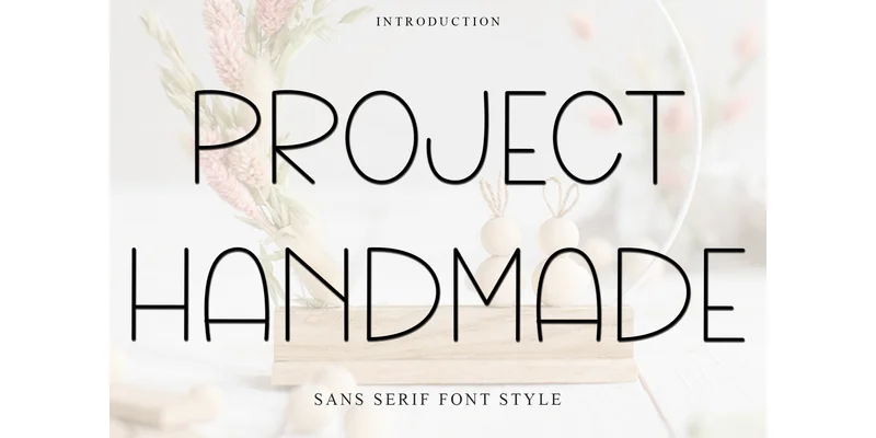 Project Handmade Font by Inermedia STUDIO — Sans Serif Font