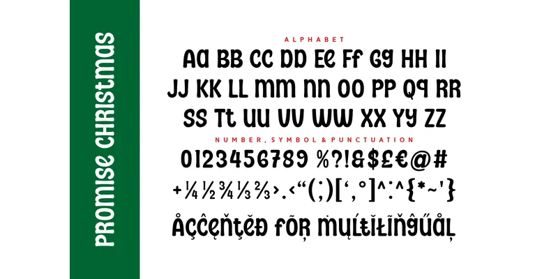 Promise Christmas Font by Putra (7NTypes) — Display Font — thumbnail 7