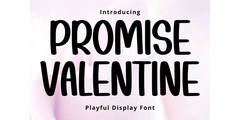 Promise Valentine Font by Minimalist Eyes — Display Font