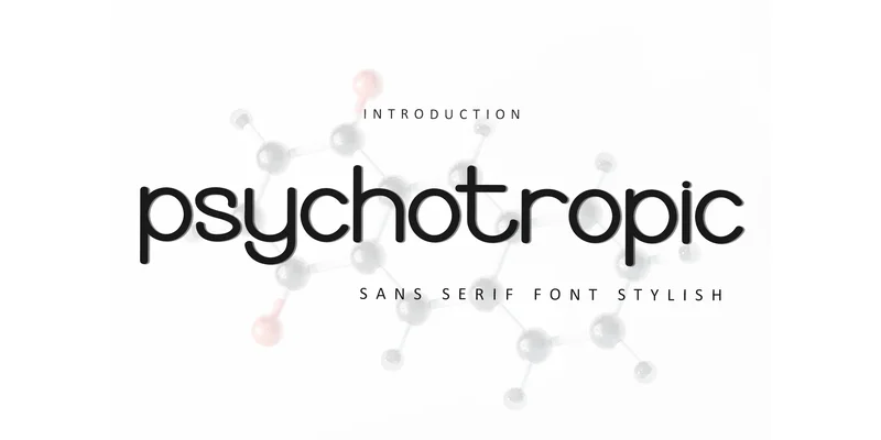 Psychotropic Font by FreshTypeINK — Sans Serif Font