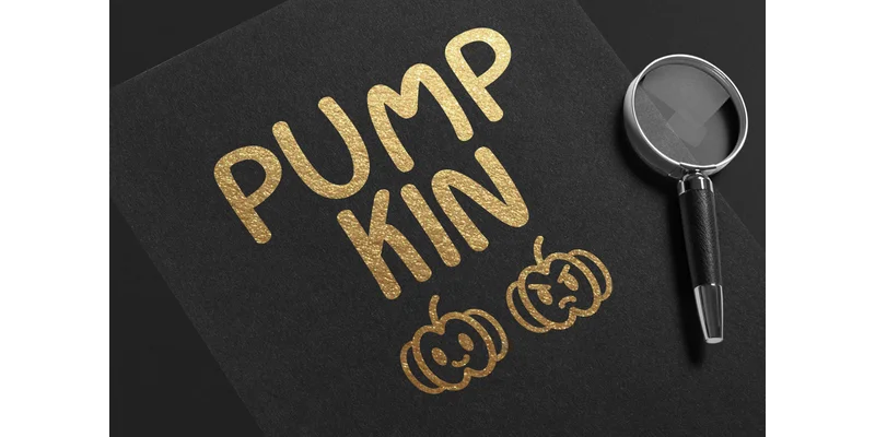 Pumpkin Font by numnim — Display Font — thumbnail 2