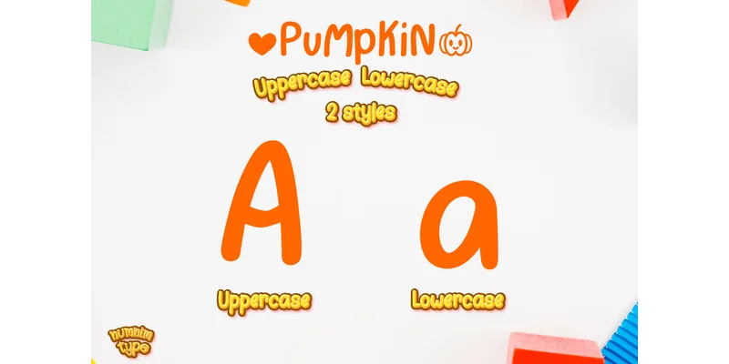 Pumpkin Font by numnim — Display Font — thumbnail 5
