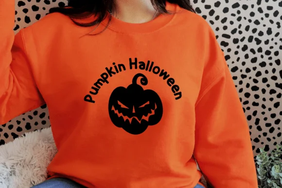 Pumpkin Silhouette by Nongyao — Dingbats Font — thumbnail 6