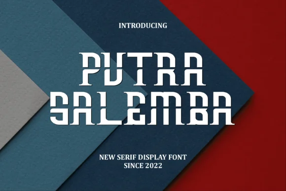 Putrasalemba by riotama85 — Slab Serif Font