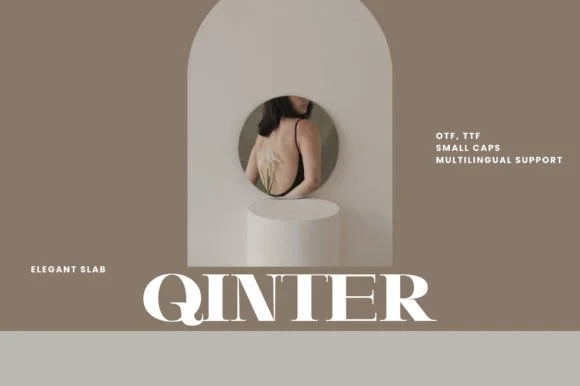 Qinter by Minimalistartstudio — Slab Serif Font